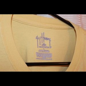 Yellow Guy Harvey Sailfish Graphic T-shirt